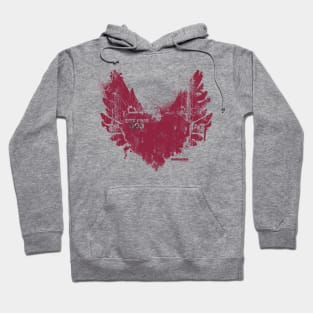 Red Heart Live Free 603 Hoodie